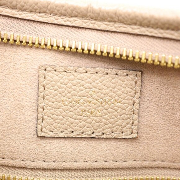 Louis Vuitton  Carryall MM Empreinte Leather Shoulder Bag Beige - Picture 14 of 14